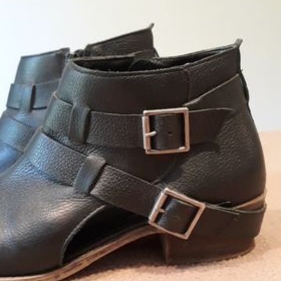 Steve Madden Isana Leather Cowboy Boot - Picture 4 of 7